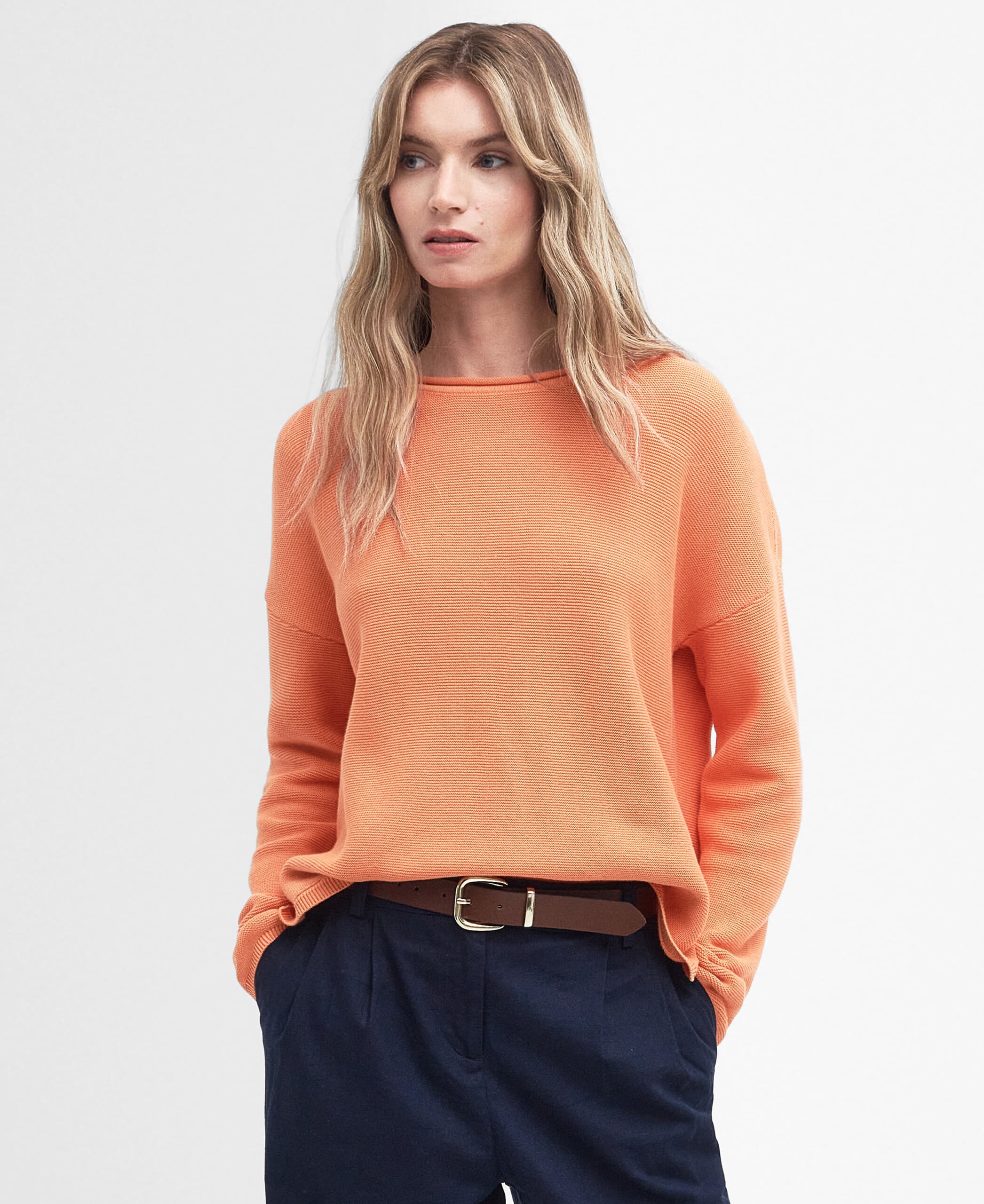 Marine Knitted Jumper – Apricot