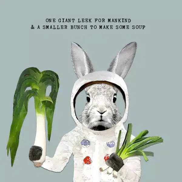 FUNNY CARD FOR GARDENER OR ASTRONOMY FAN