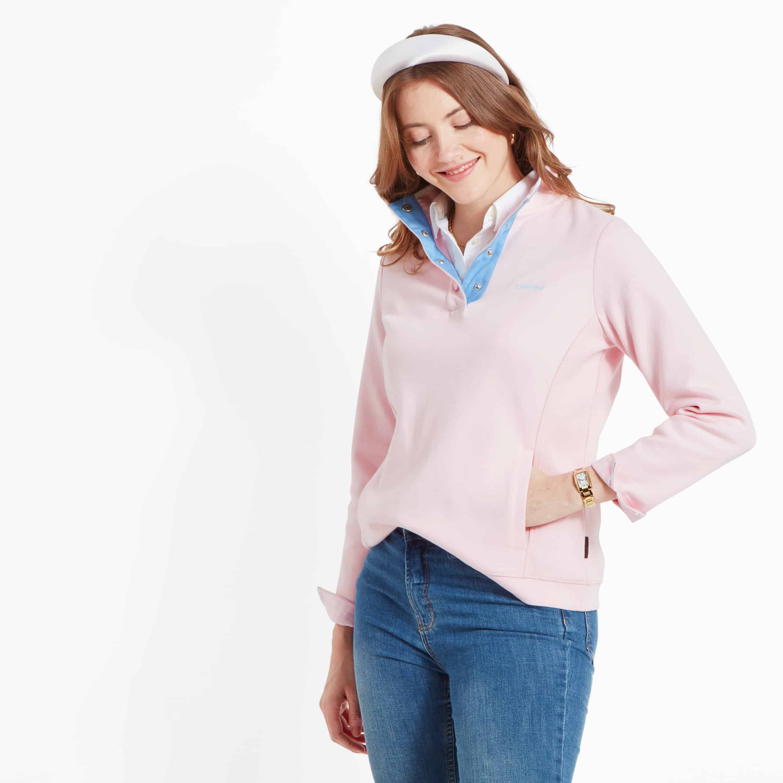 Steephill Cove Sweat – Pale Pink