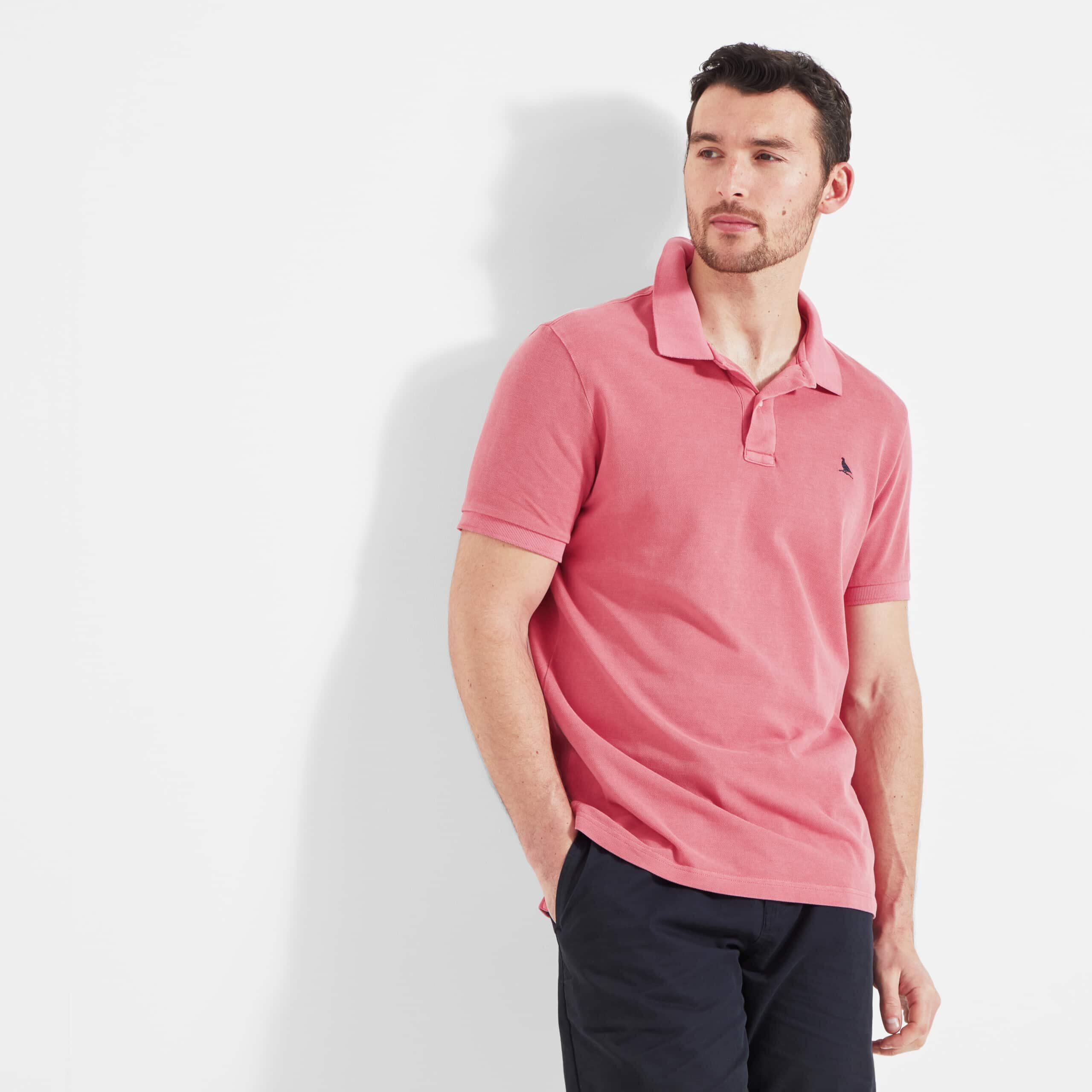 St Ives Polo Shirt – Coral