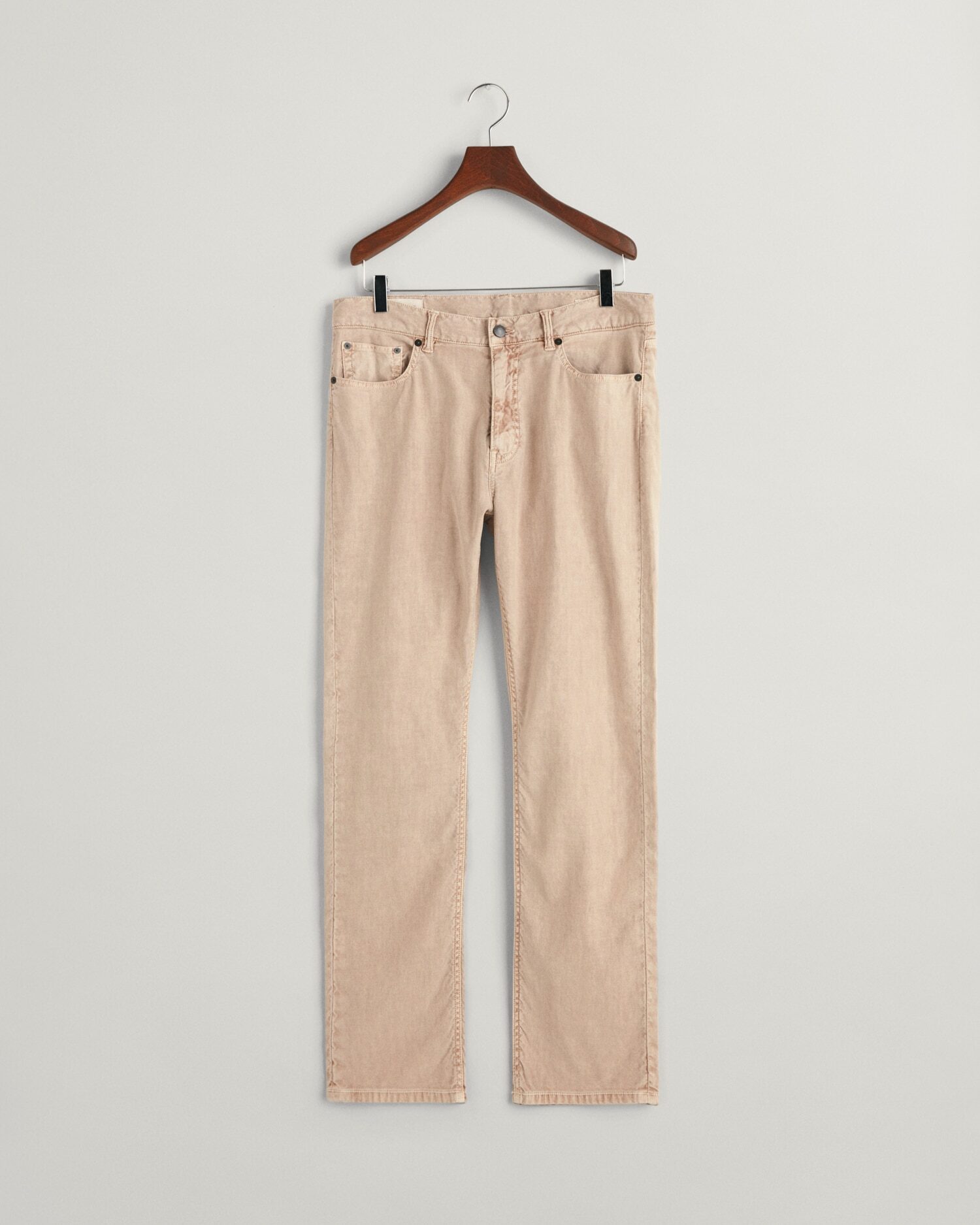 Regular Fit Cotton Linen Jeans – Dry Sand