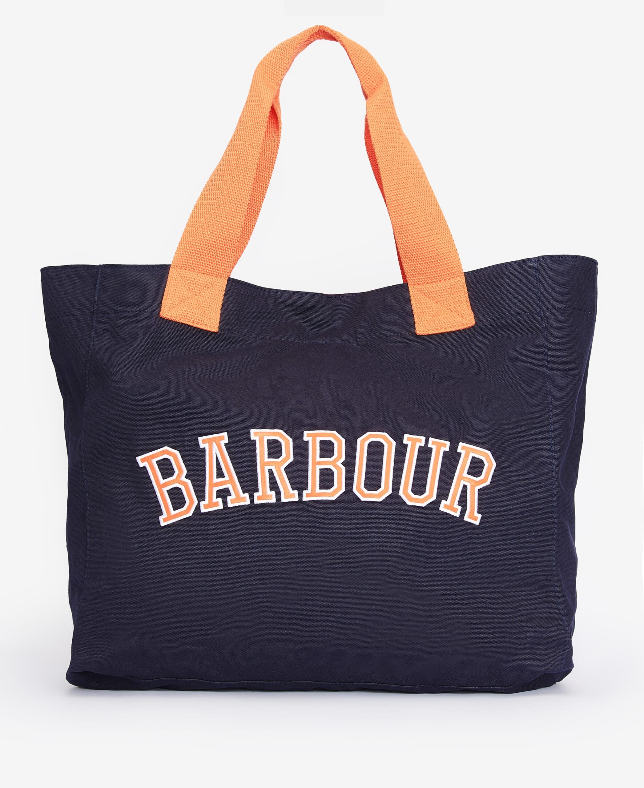Logo Beach Bag – Navy