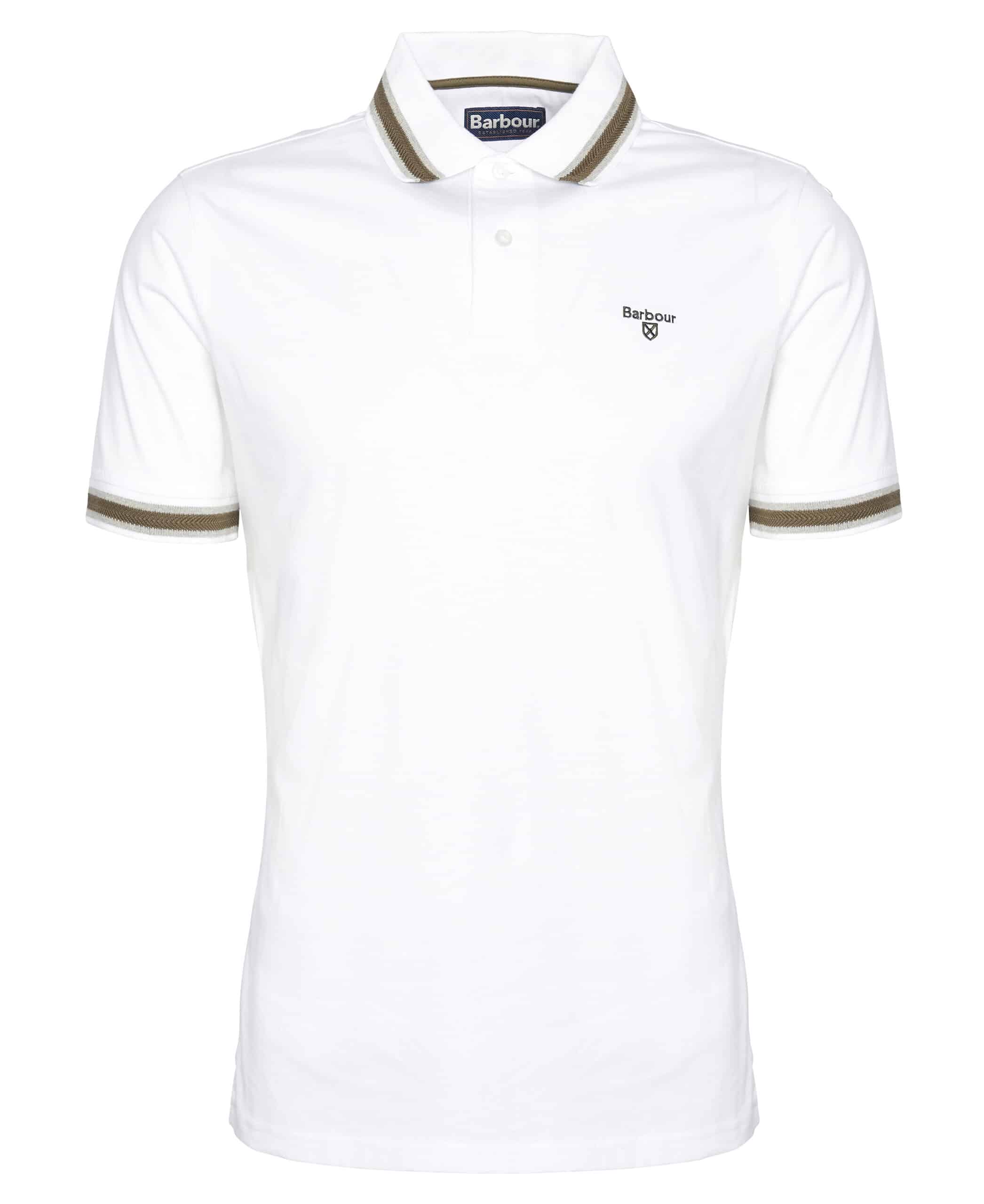 Featherstone Polo Shirt White Out and About