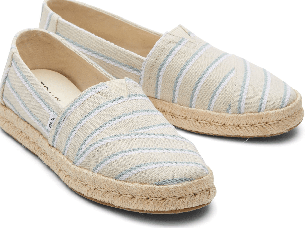 Rope 2.0 Alpargata Espadrilles – Fog Stripe