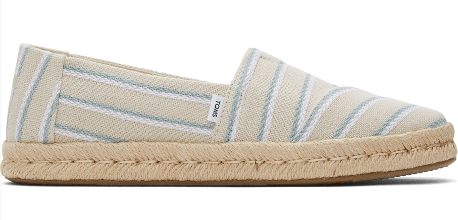 Rope 2.0 Alpargata Espadrilles – Fog Stripe