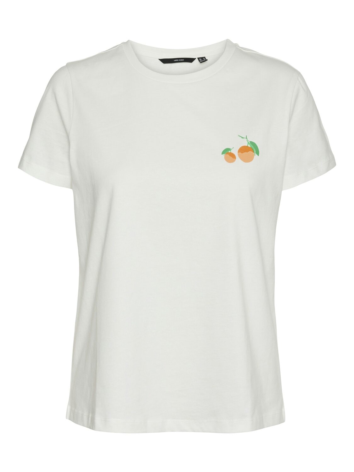 Hani T-Shirt – White Orange