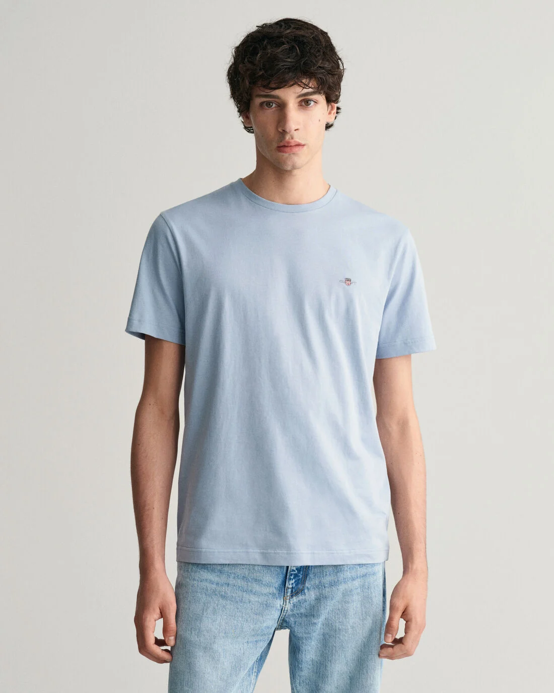 Shield T-Shirt – Dove Blue