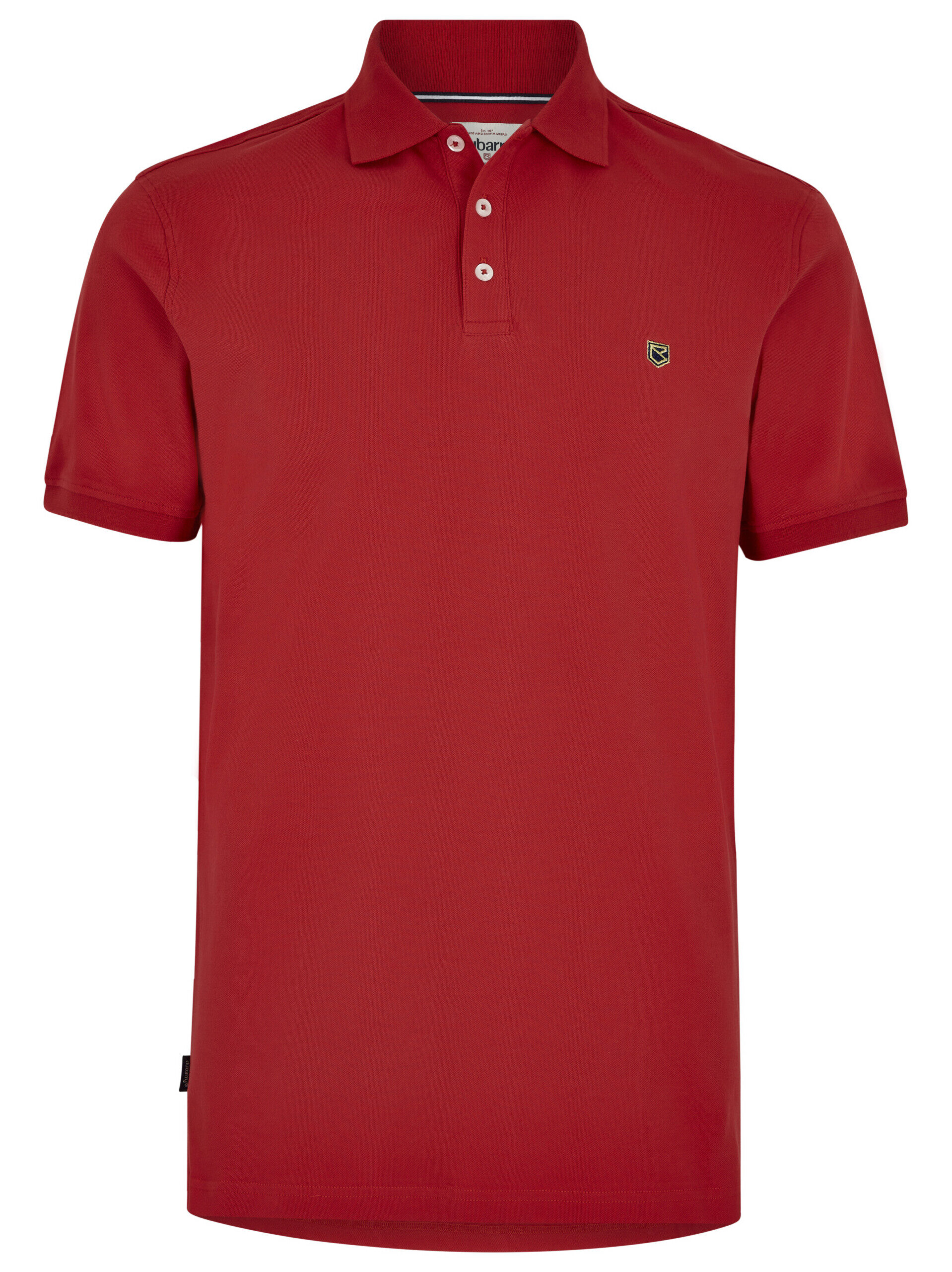Quinlan Polo Top – Engine Red