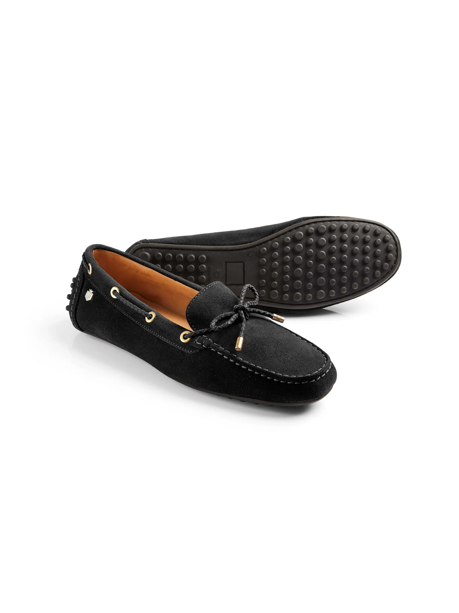 Henley Driving Shoe – Black Suede