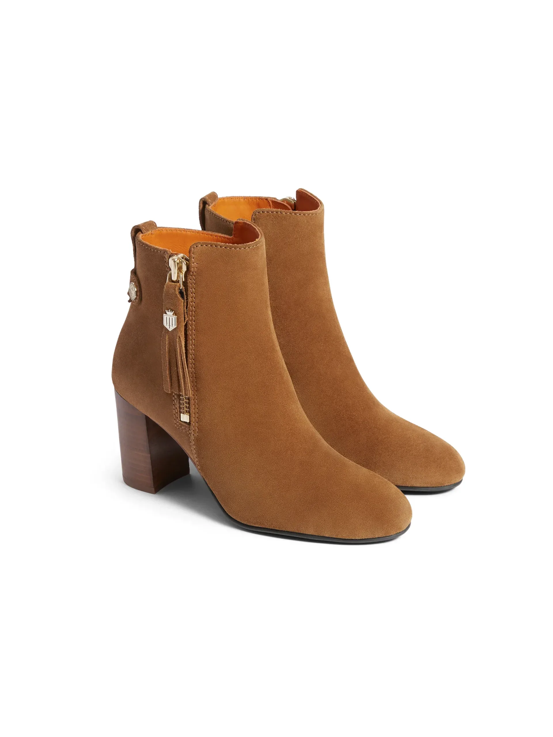 Oakham Ankle Boot – Tan Suede