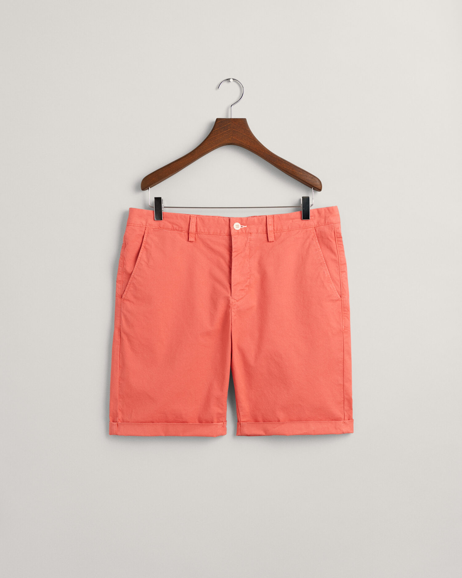 Regular Fit Sunfaded Shorts – Sunset Pink