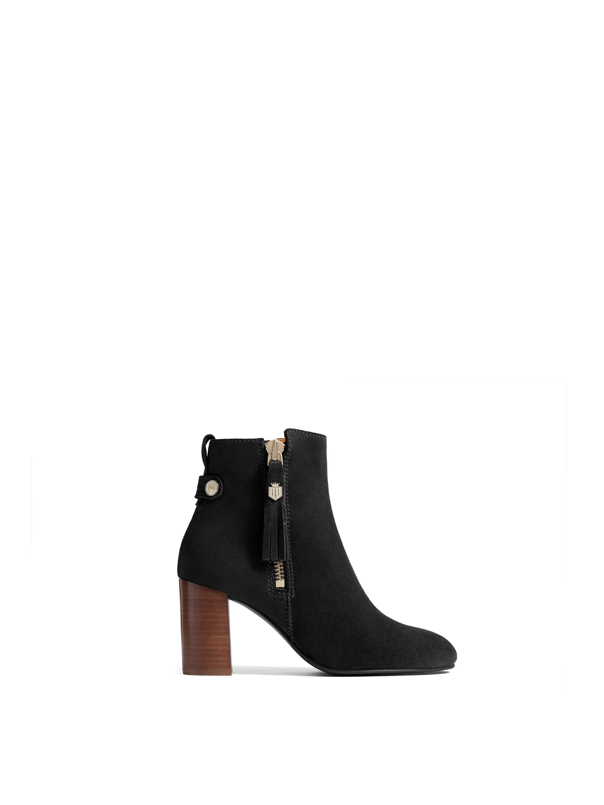 Oakham – Ankle Boot – Black Suede