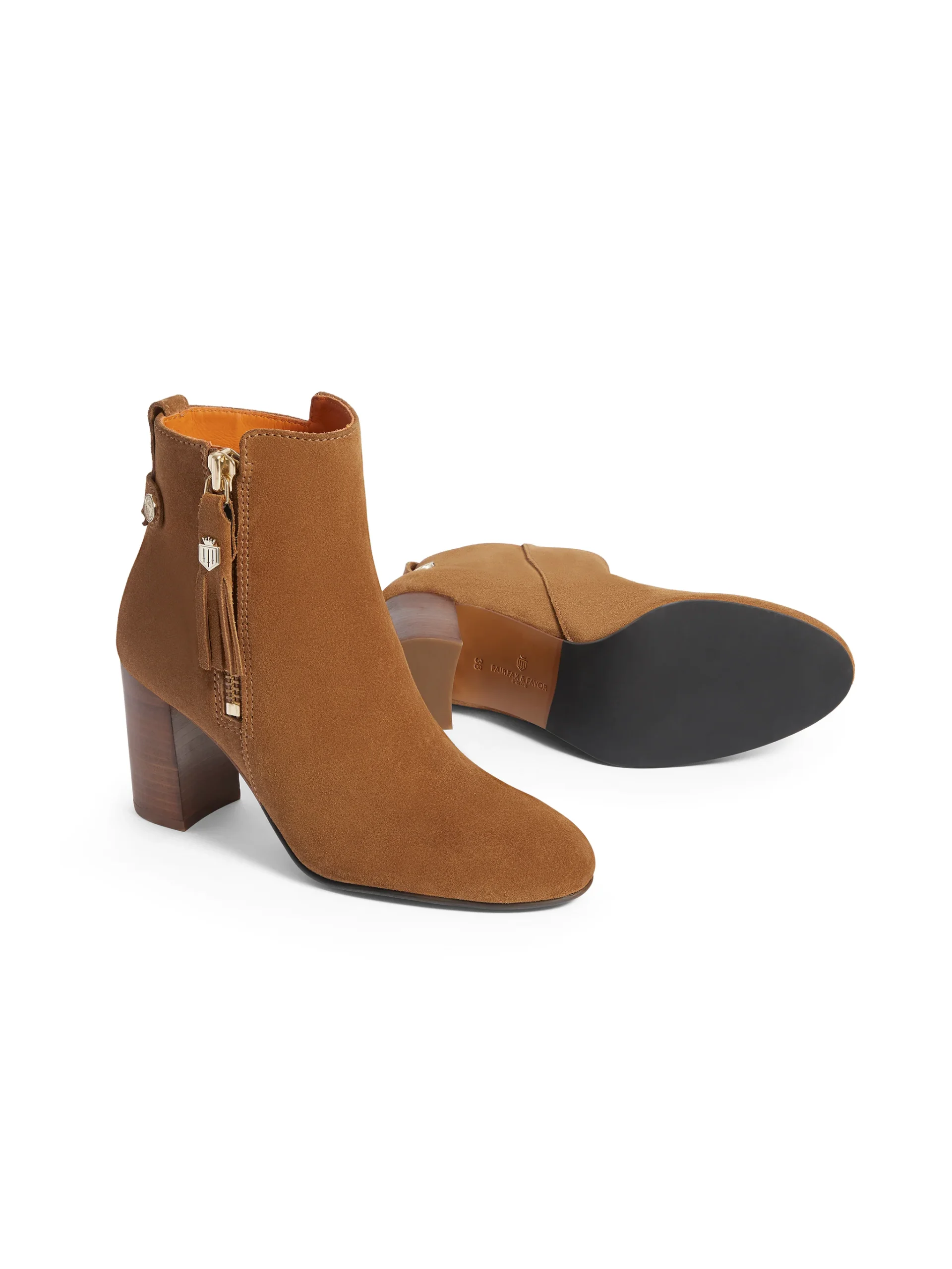 Oakham Ankle Boot – Tan Suede