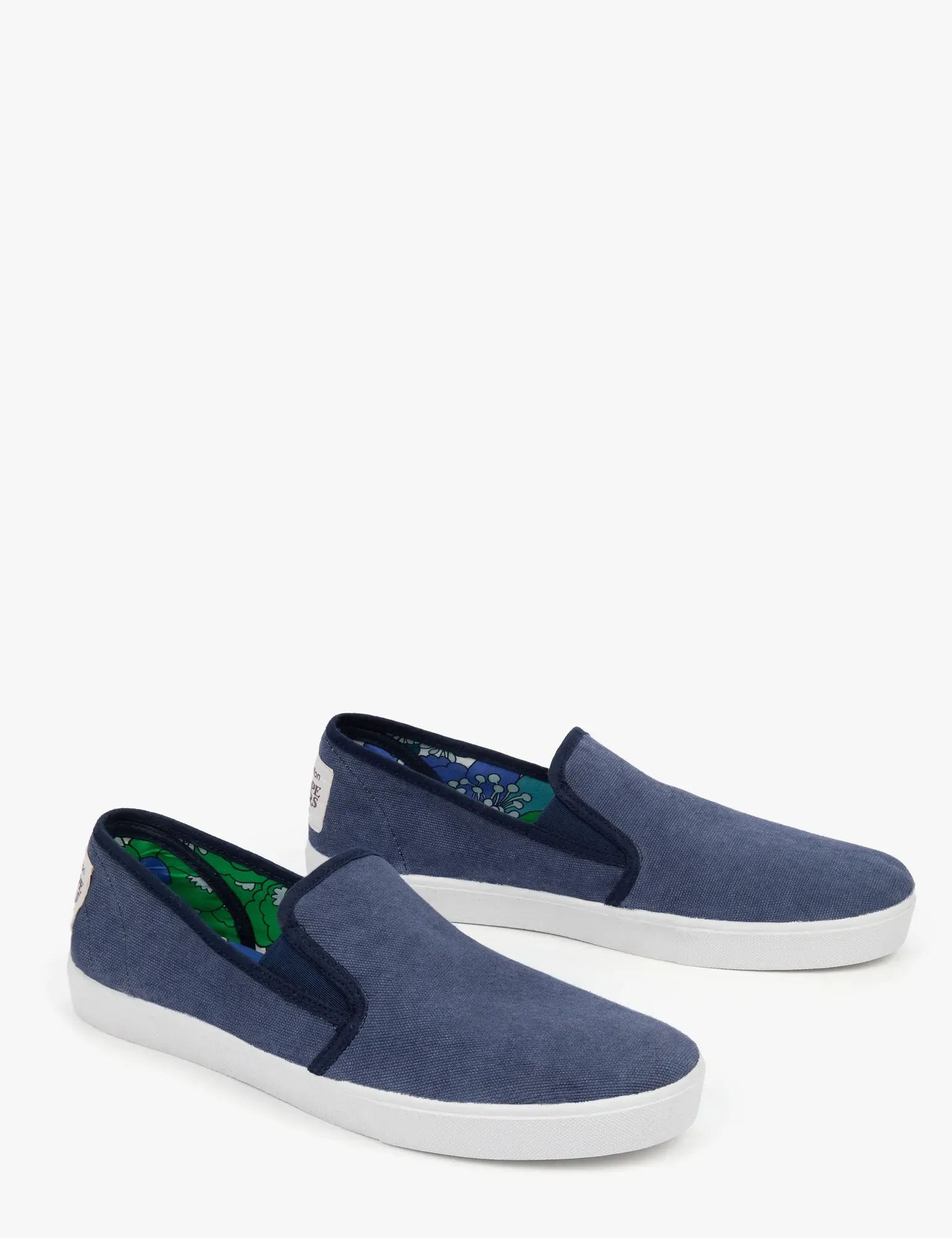 Heaven Cotton Plimsoll – Navy