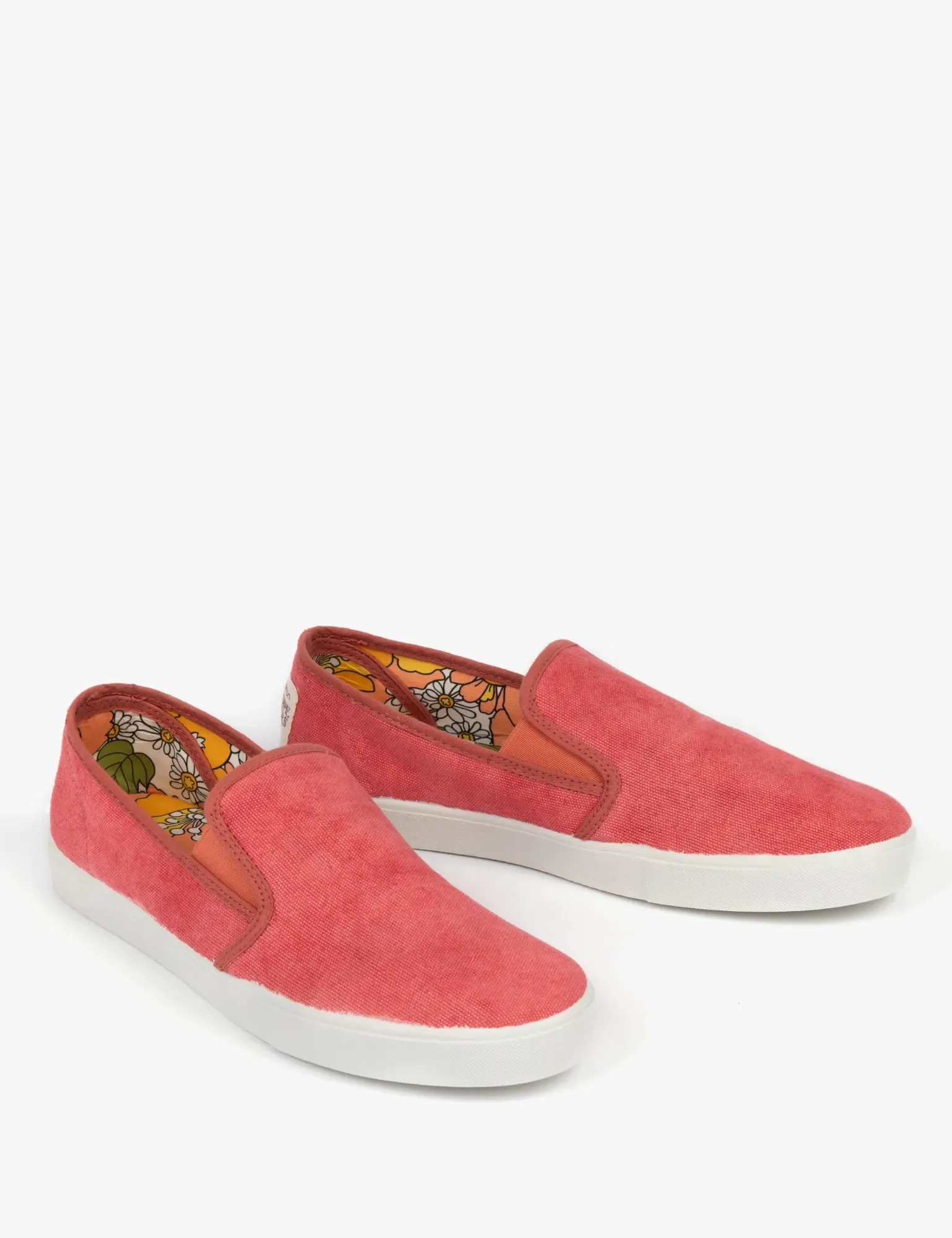 Heaven Cotton Plimsolls – Red