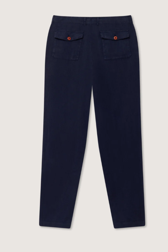Randall Linen Trousers – Navy