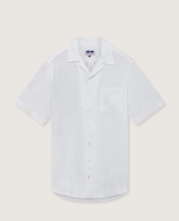 Arawak Linen Shirt – White