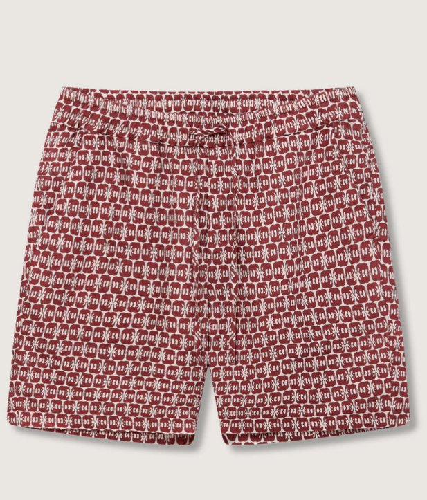 Elephant of India Joulter Linen Shorts – Burgundy