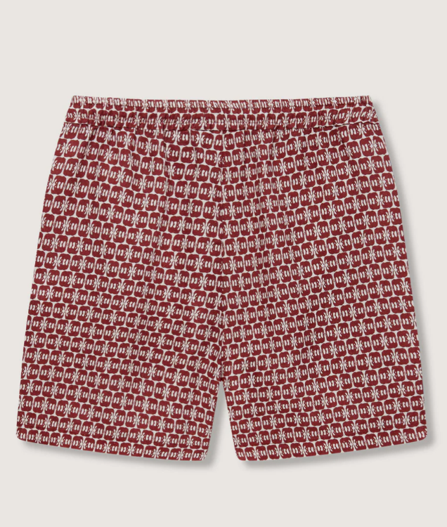 Elephant of India Joulter Linen Shorts – Burgundy