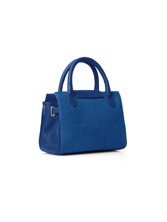 Windsor Mini Handbag – Porto Blue Suede
