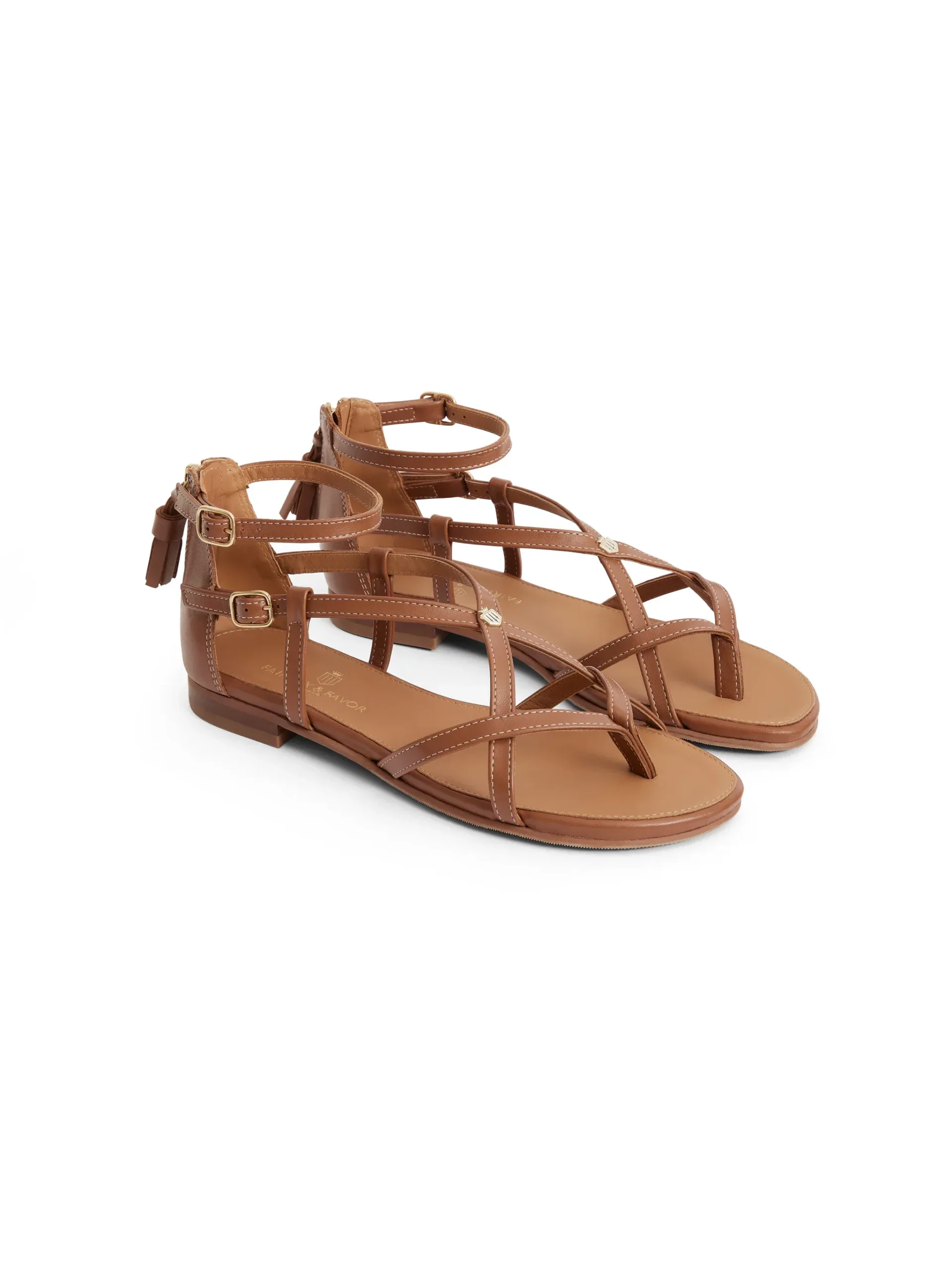 Brancaster Sandals – Tan Leather