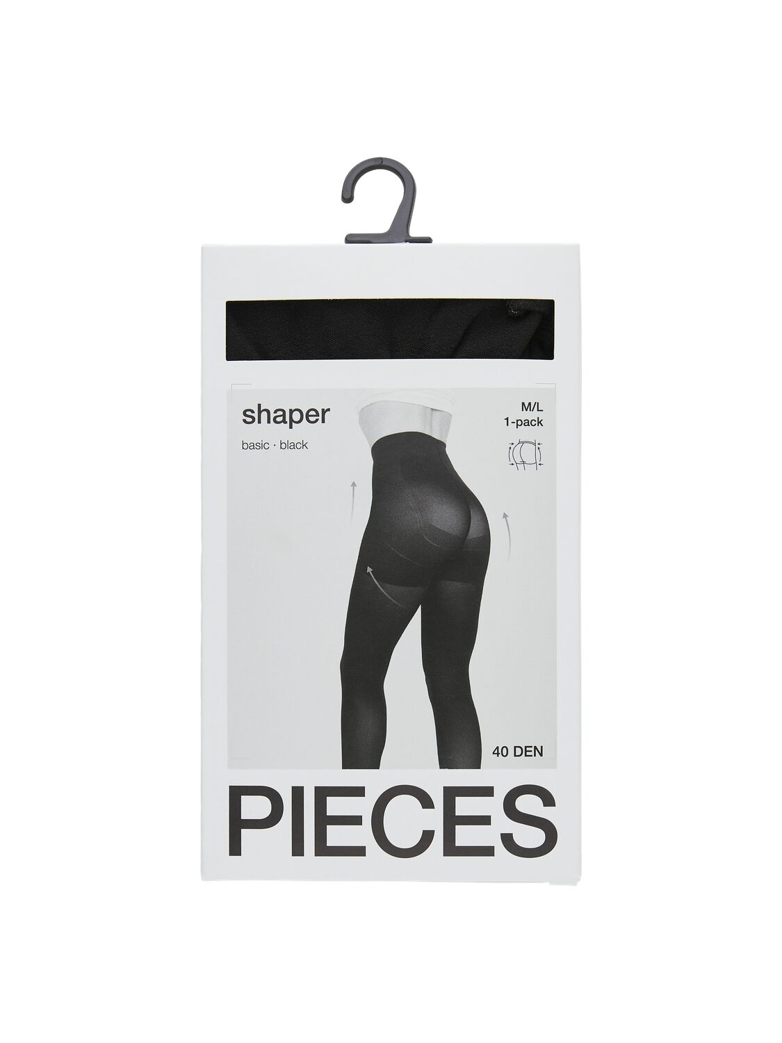 Shaper Black Tights – 40 Denier