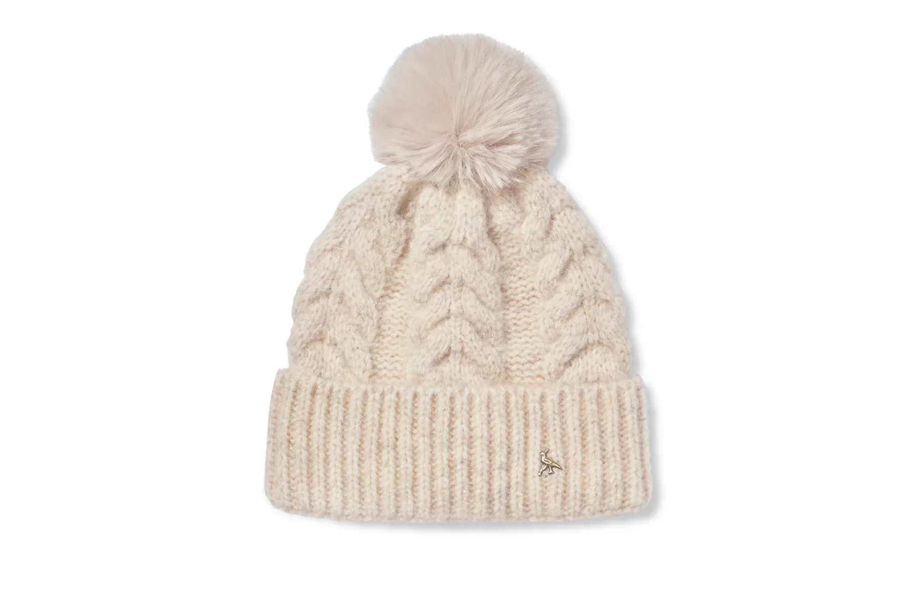 Langham Pom Beanie – Oatmeal