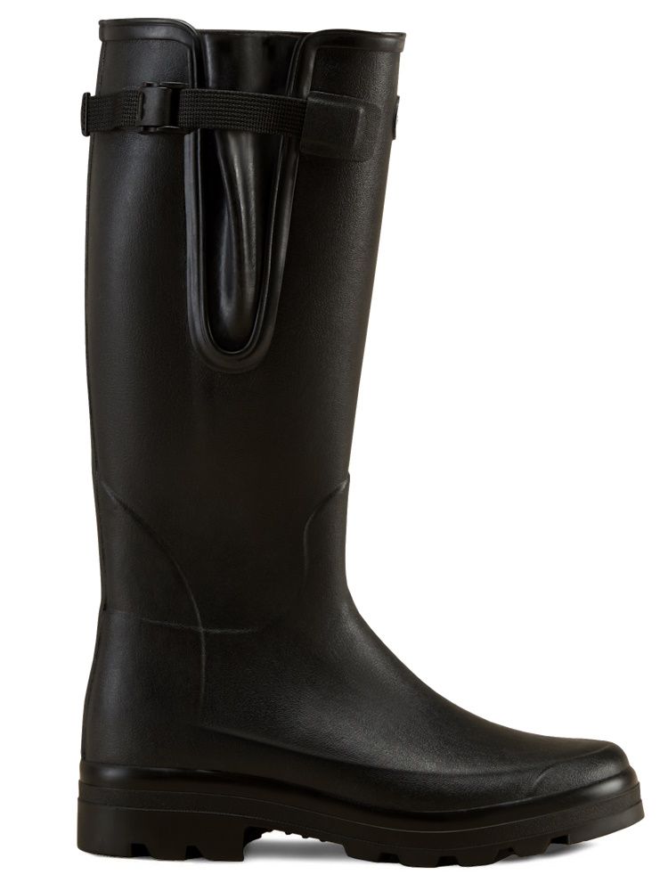 Women’s Vierzonord Neoprene Lined Wellington Boots – Noir