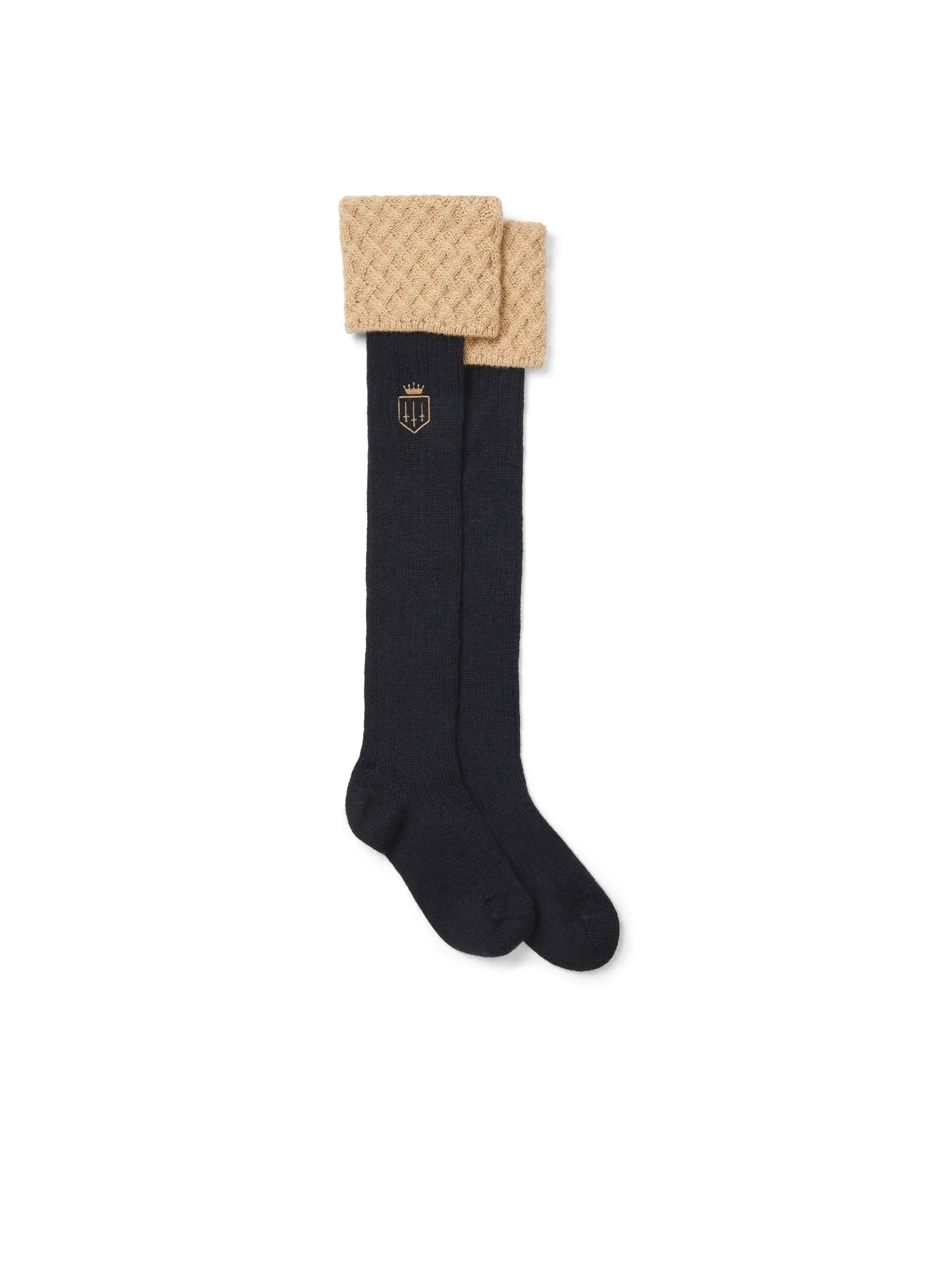 Explorer Socks – Navy and Fawn