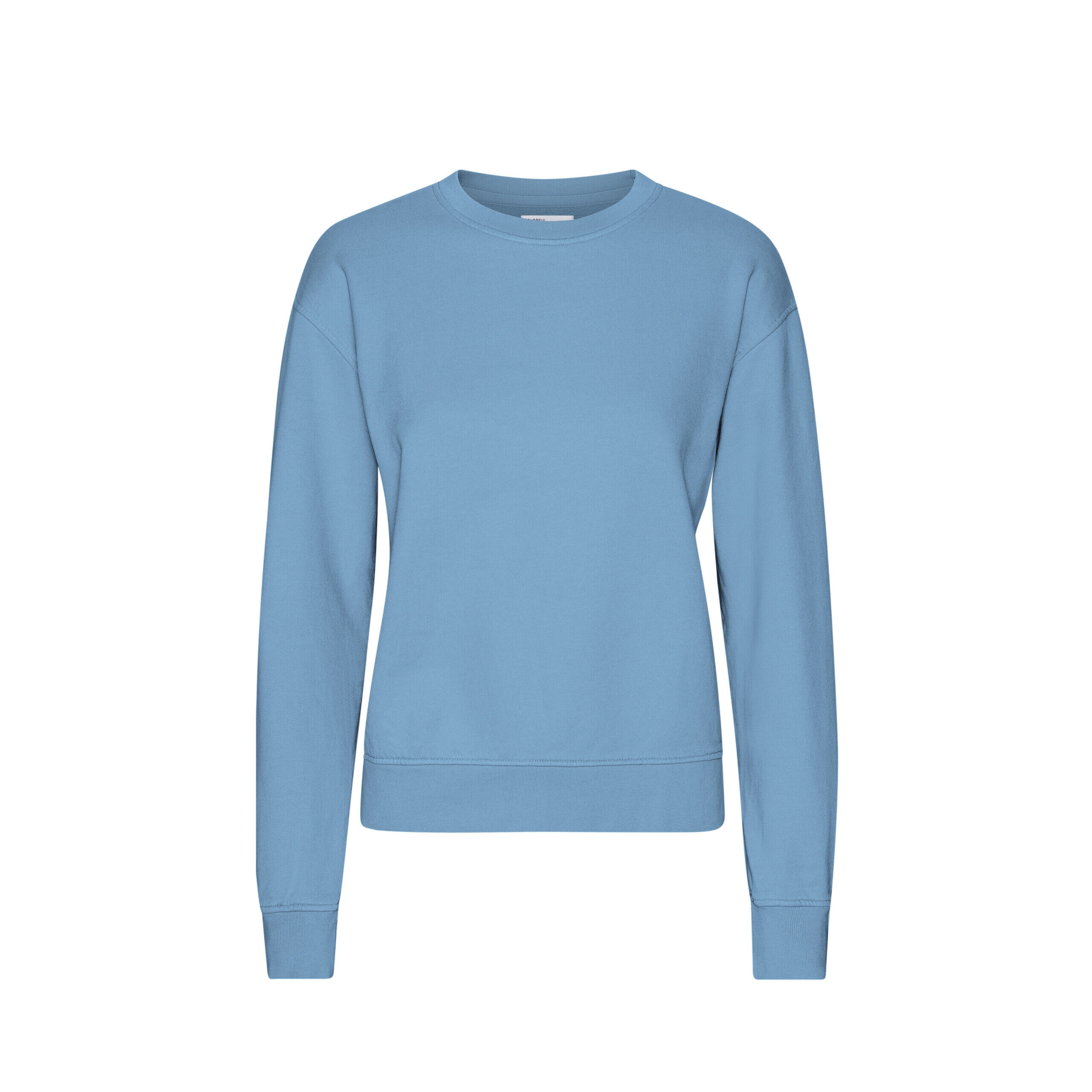 Classic Organic Crew Jumper – Seaside Blue Size L