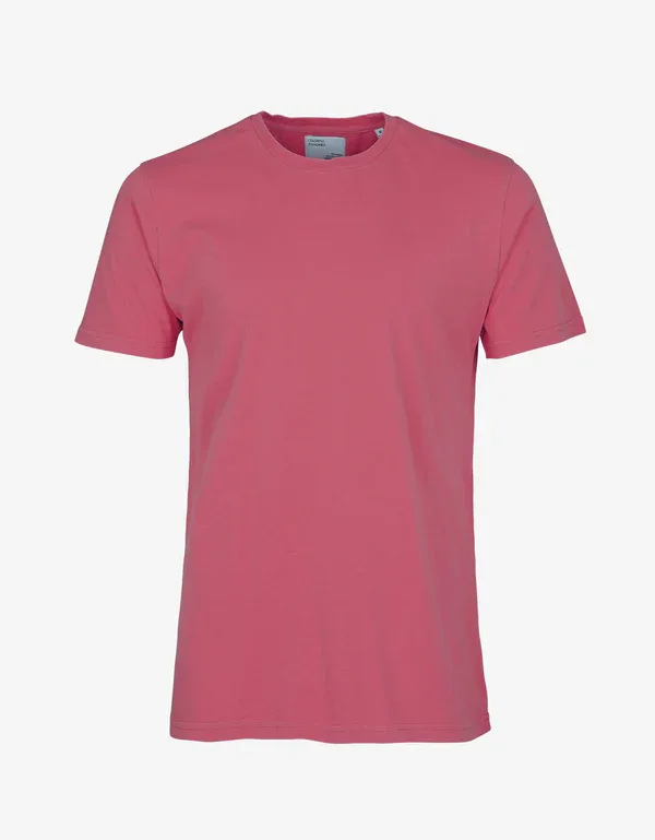 Classic Organic Tee – Raspberry Pink Size M