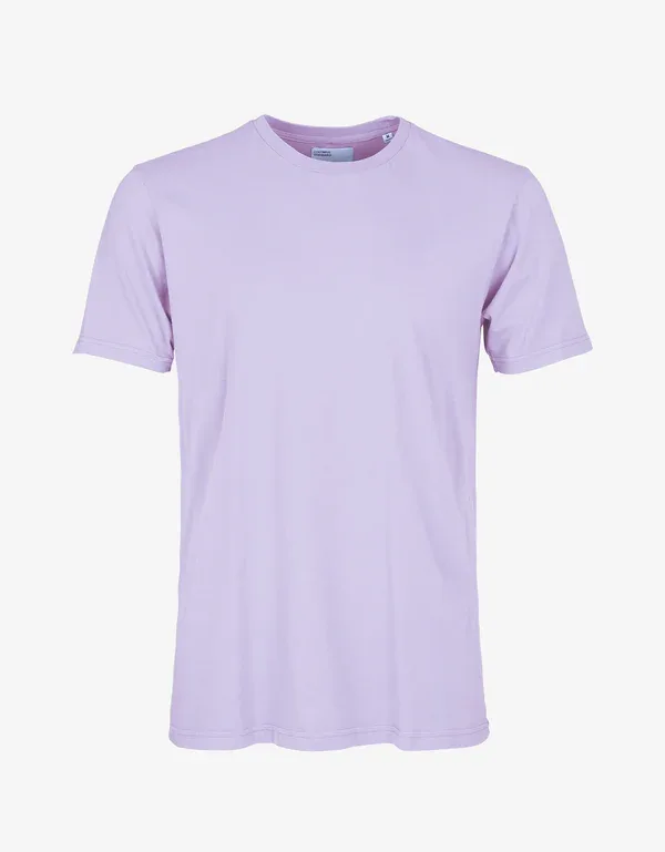 Classic Organic Tee – Soft Lavender