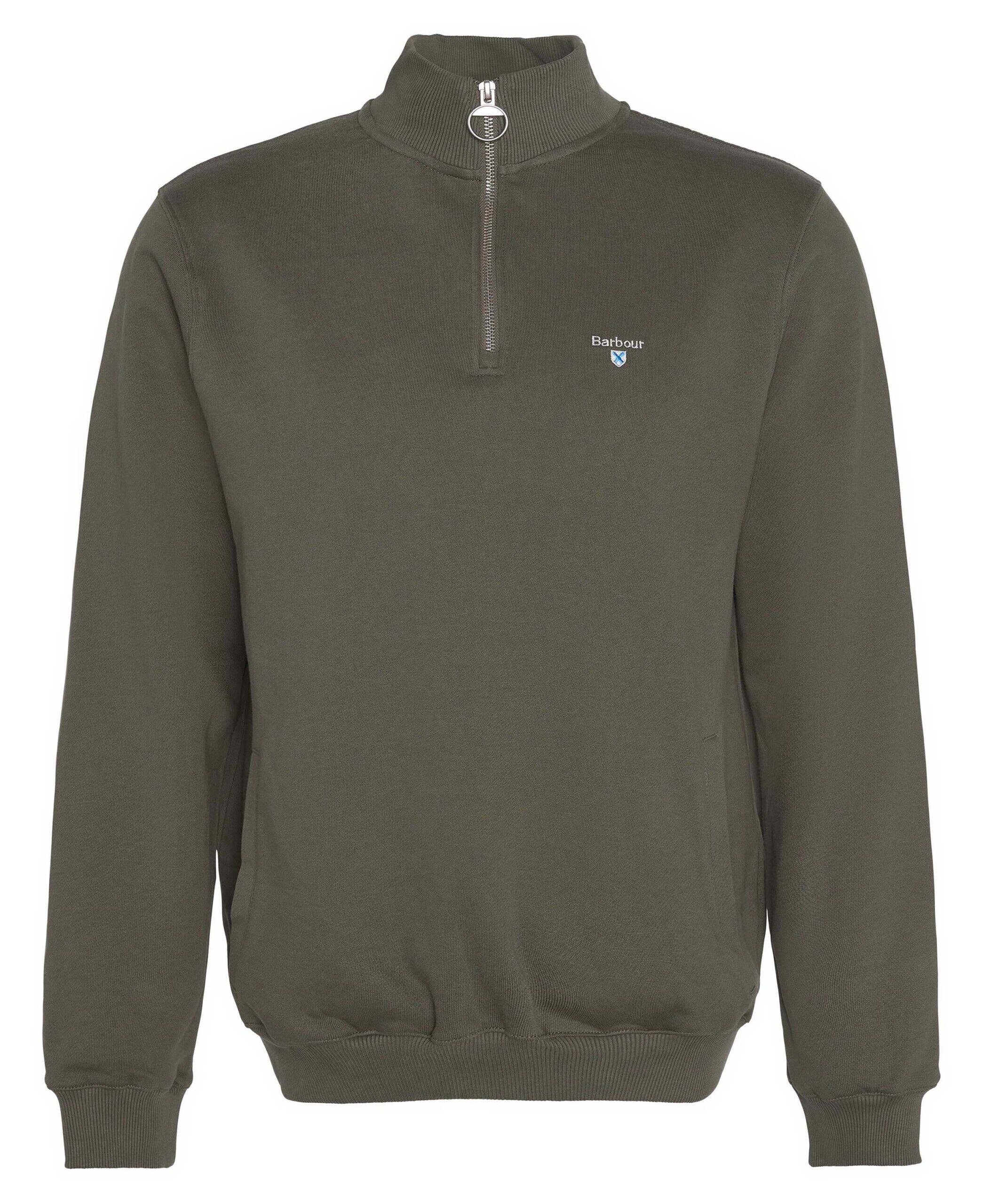 Beckhill 1/2 Zip Jumper – Olive