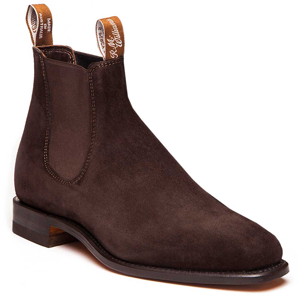 Comfort Craftsman Boots – Chocolate Suede