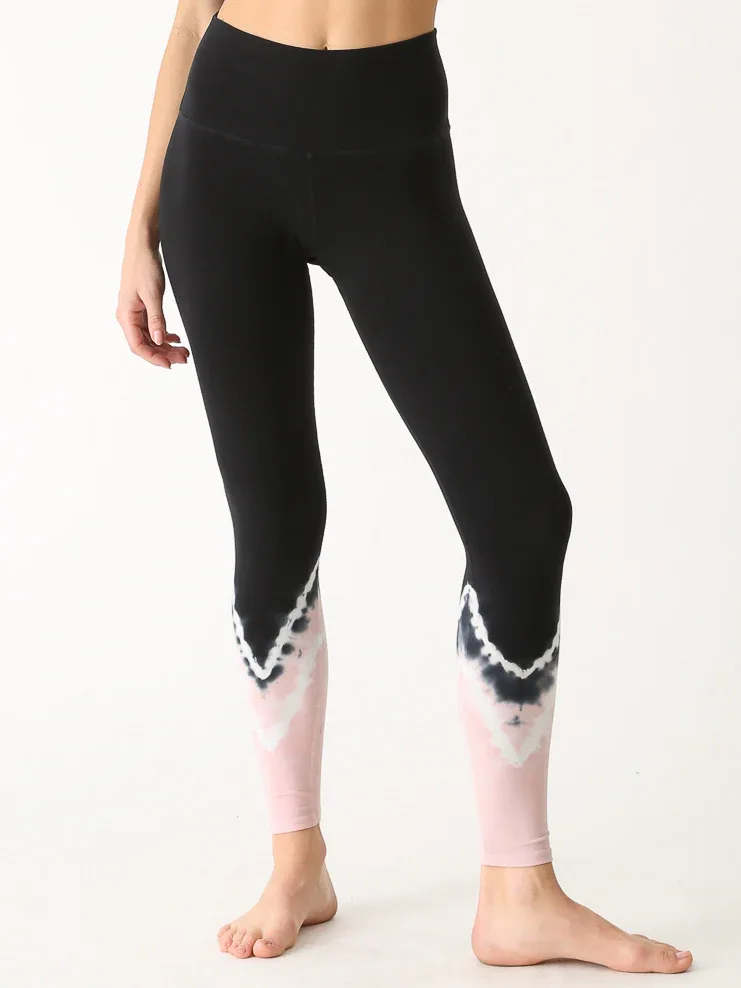 Sunset Leggings – Onyx/Blush