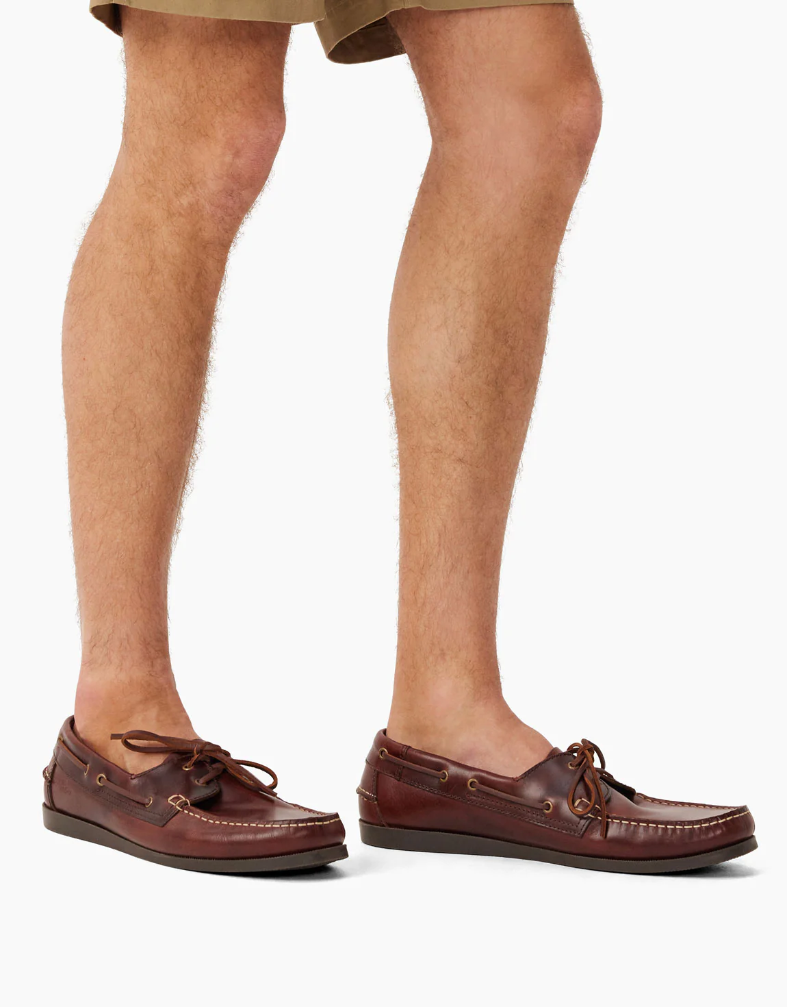 Islet Moccasin Boat Shoe – Mid Brown