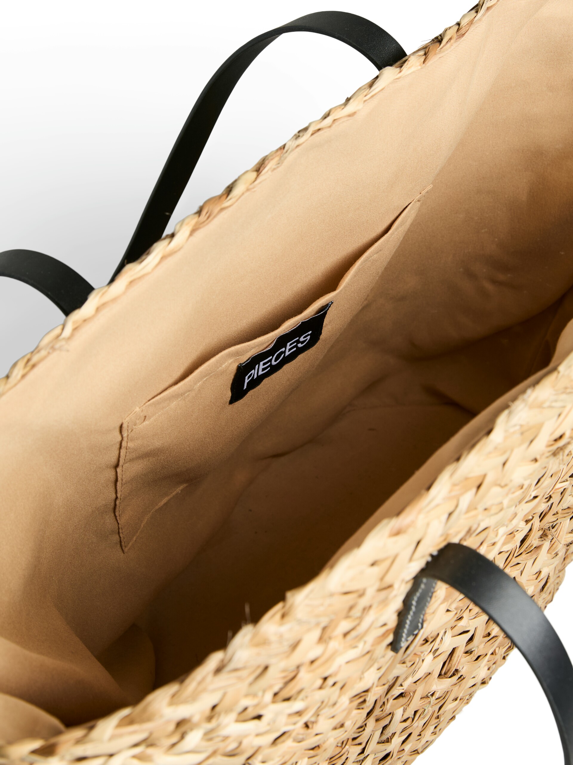 Kisa Shopper Bag Black Straps – Nature