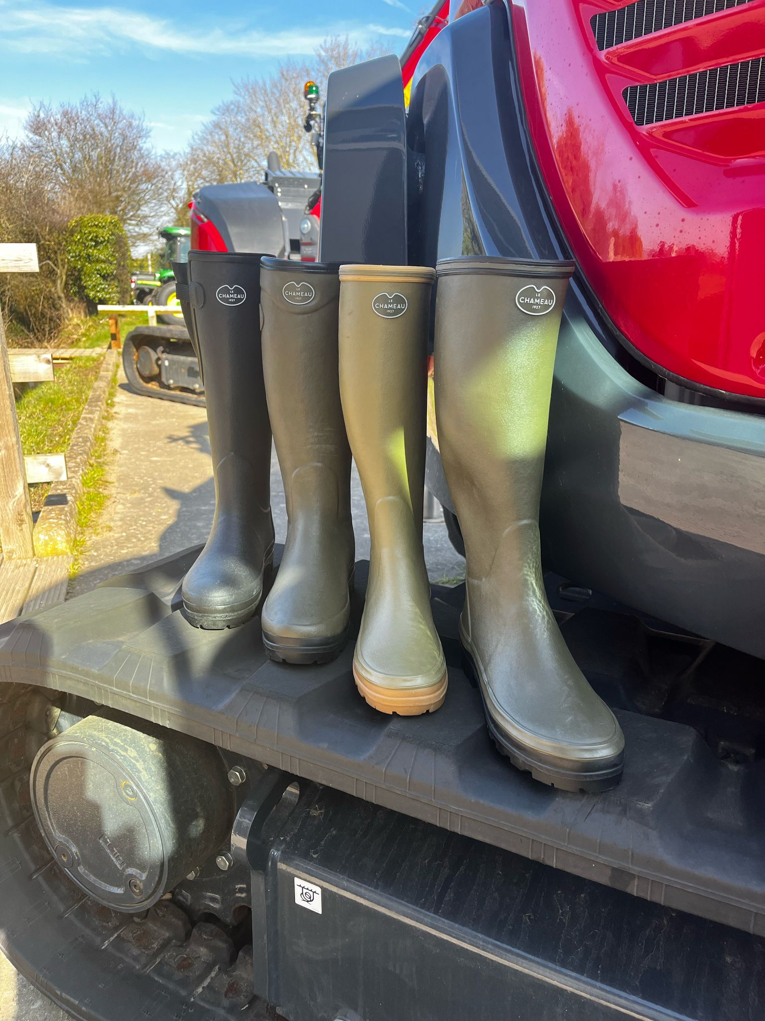 Discontinued Le Chameau Wellies