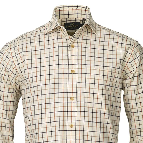 Tommy Cotton Wool Blend Check Shirt Size XL