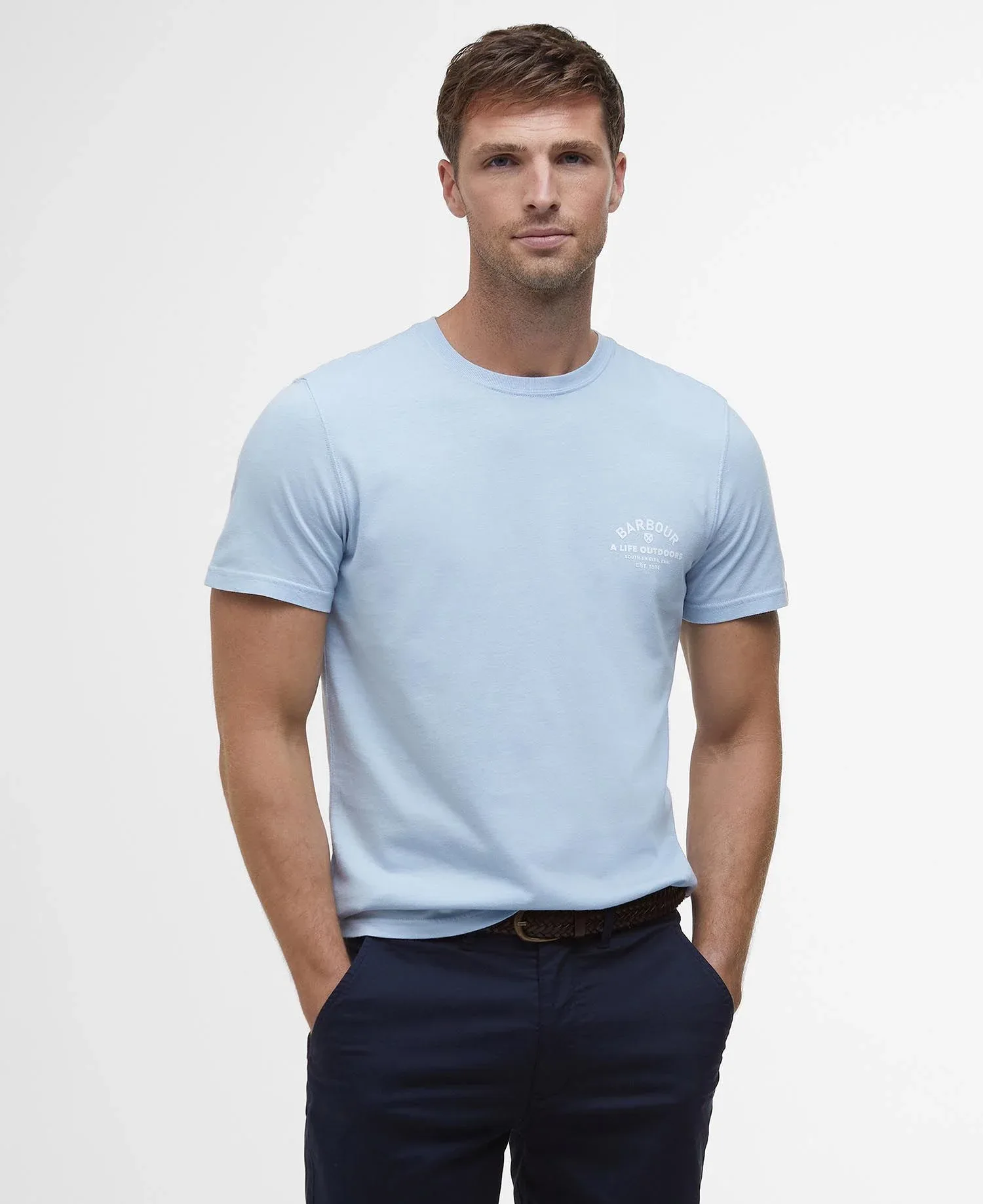Cranmer Logo T-Shirt – Baby Blue