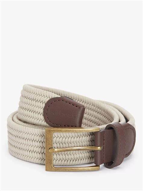 Nevis Webbing Belt – Mist/Stone