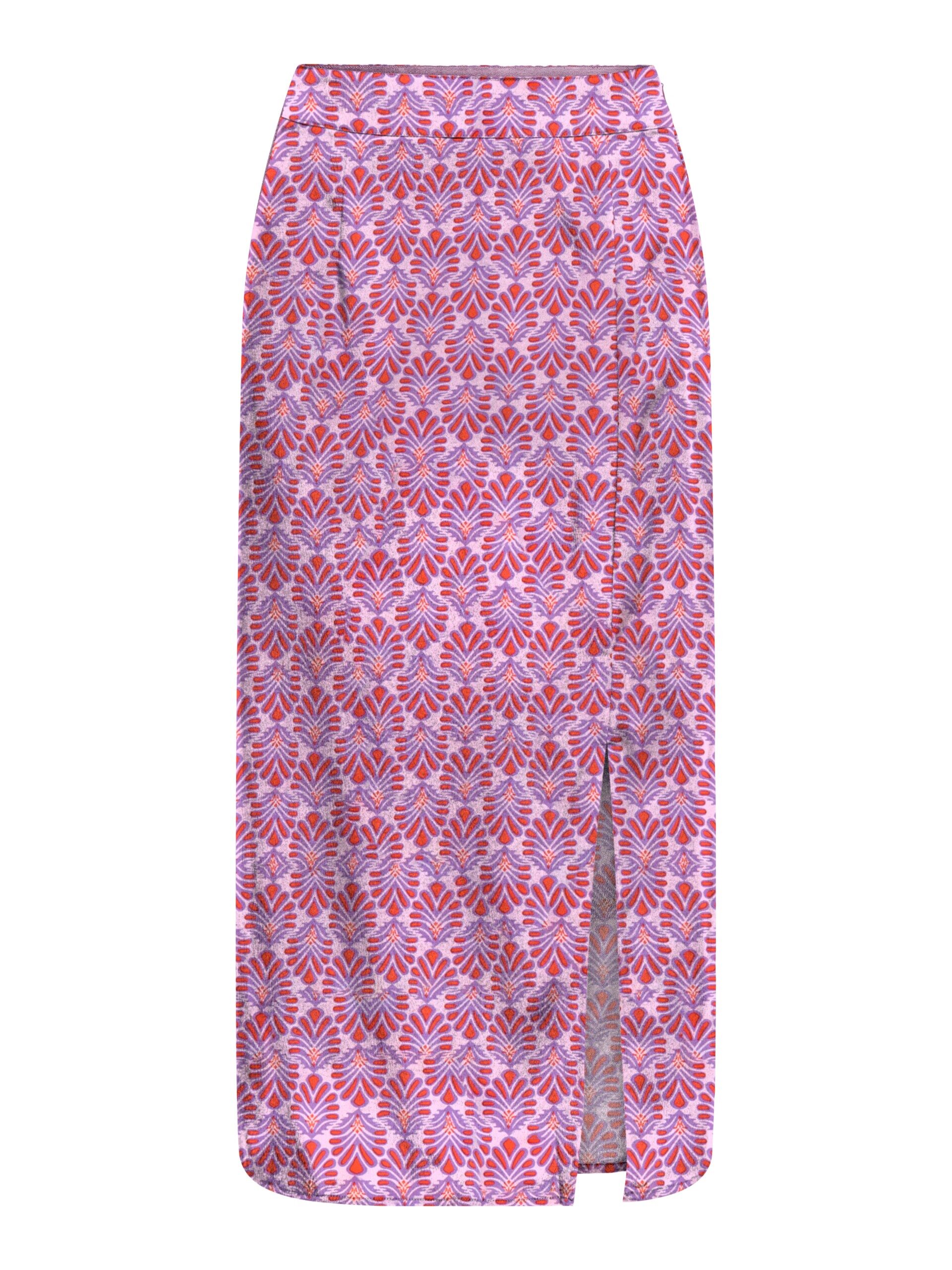Nova Maxi Skirt – Dewberry Violet