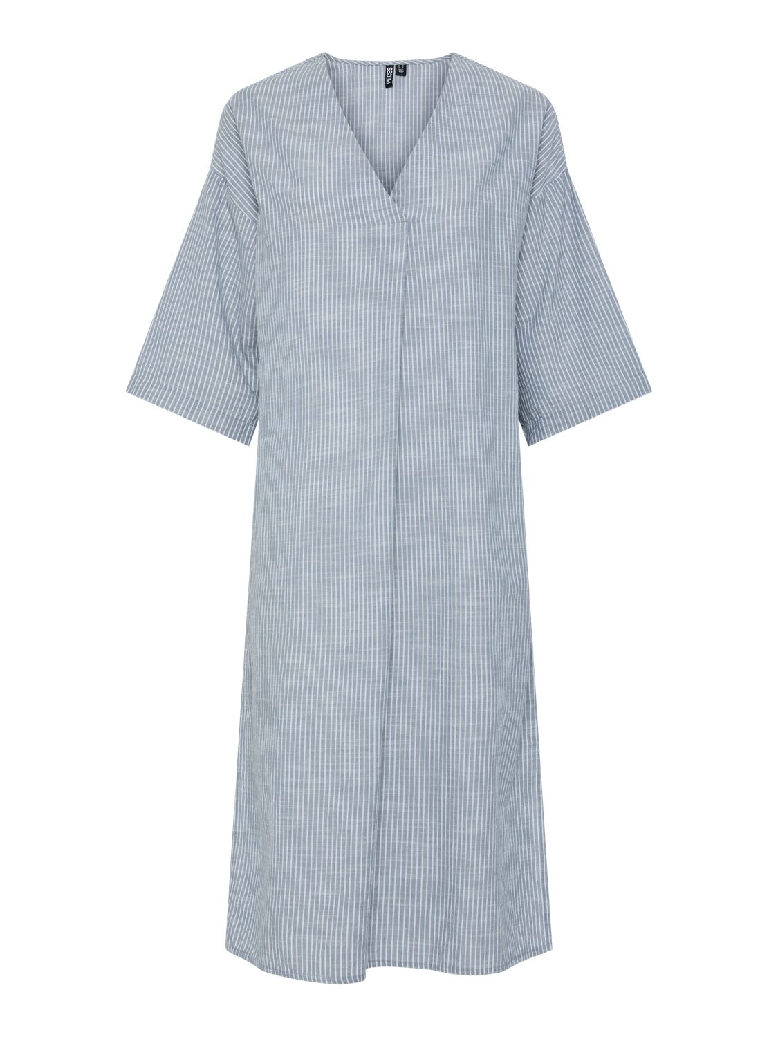 Apia Midi Dress – Blue Stripe