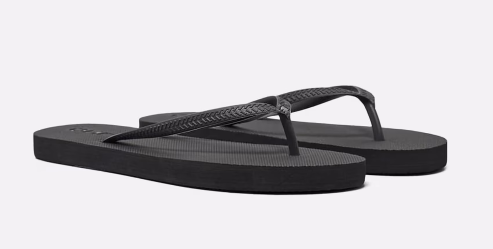 Lucy Flip Flops – Black