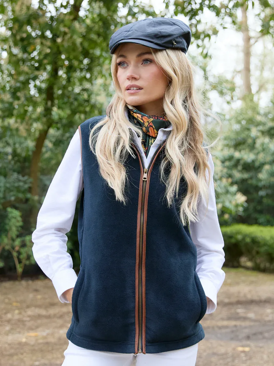 Topsham Fleece Gilet – Navy