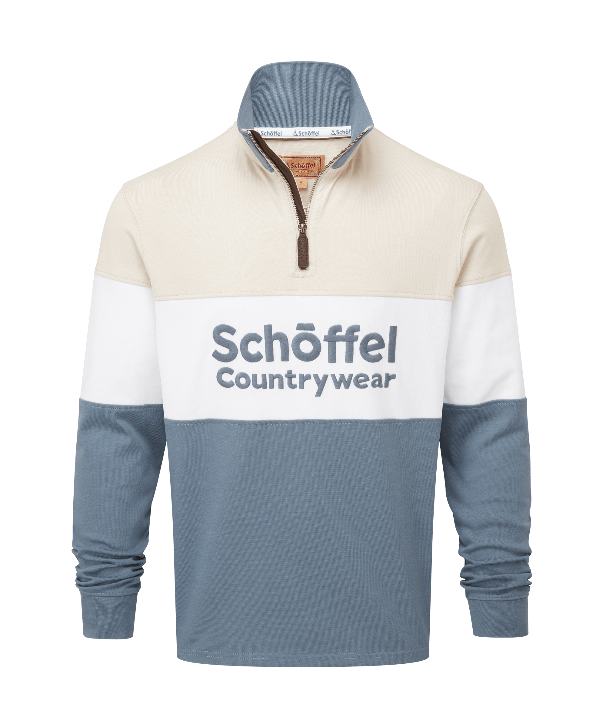 Exeter 1/4 Zip Sweatshirt – Stone