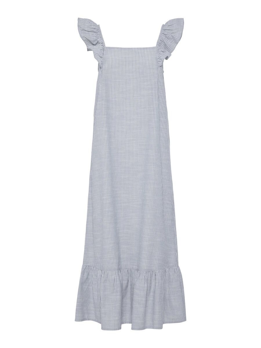 Apia Long Dress – Blue Stripe