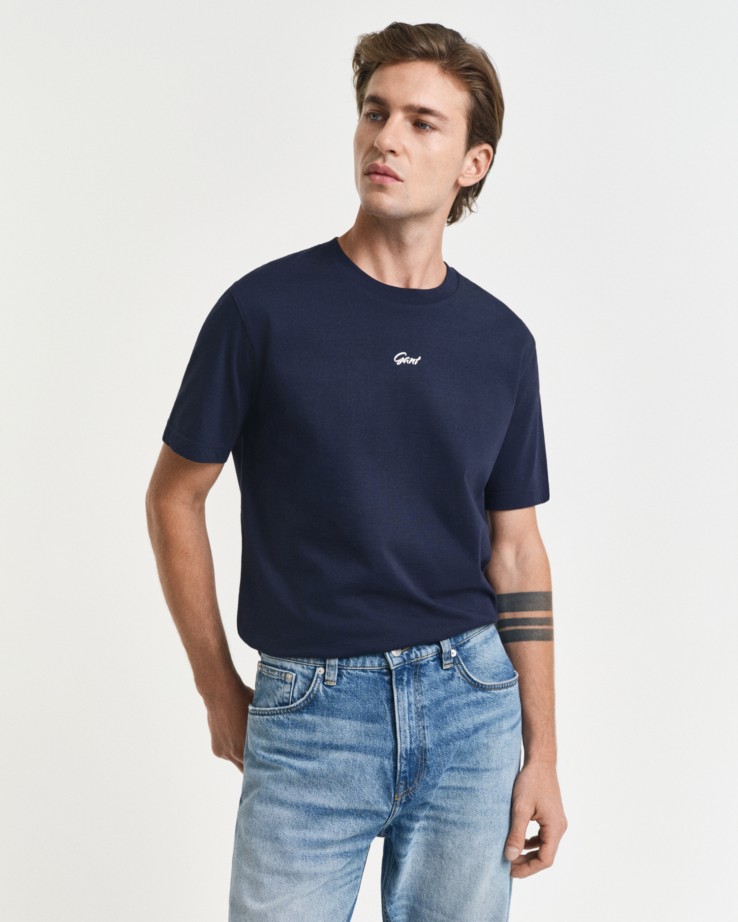 Regular Fit Graphic T-Shirt – Evening Blue
