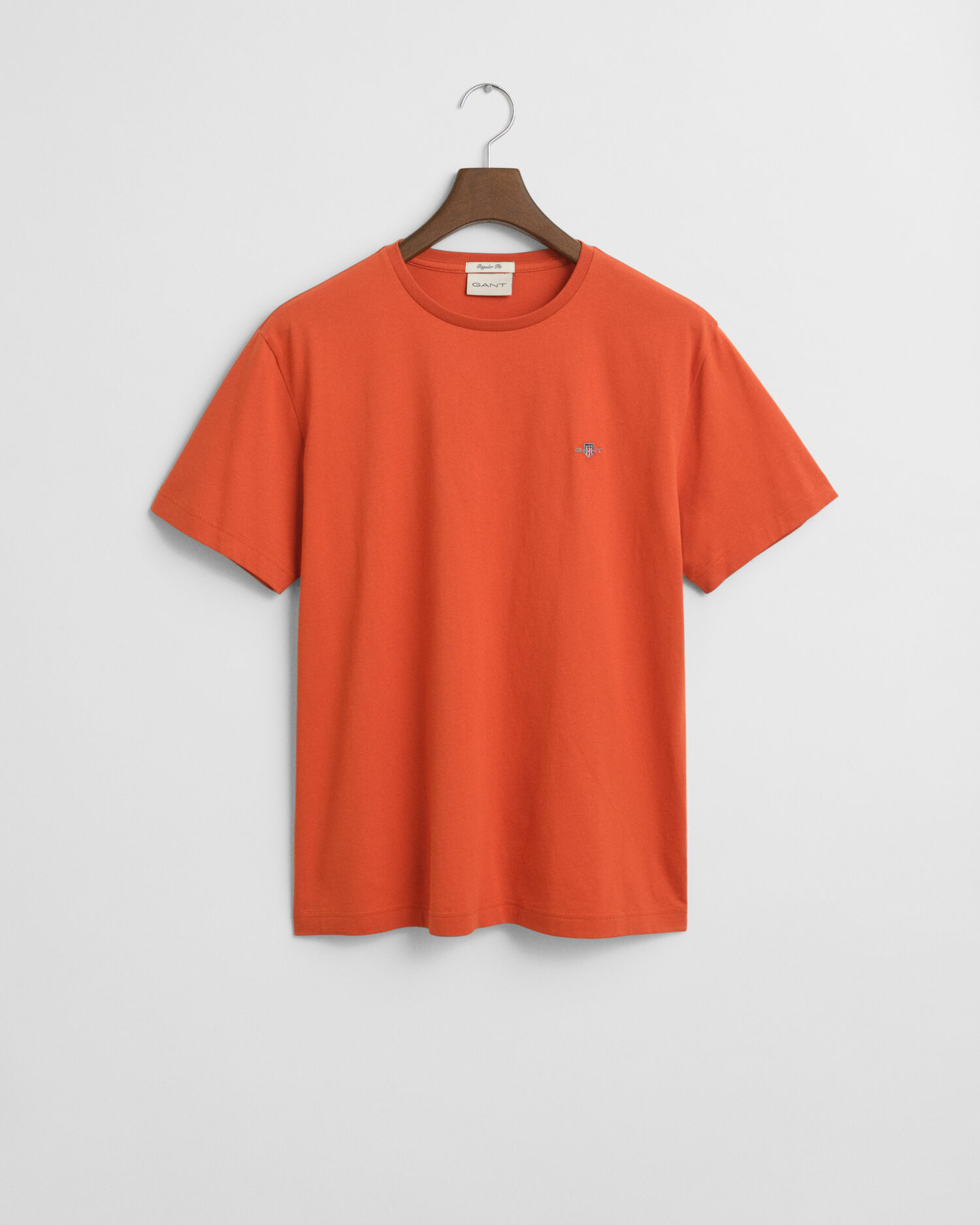 Regular Fit Shield T-Shirt – Deep Orange