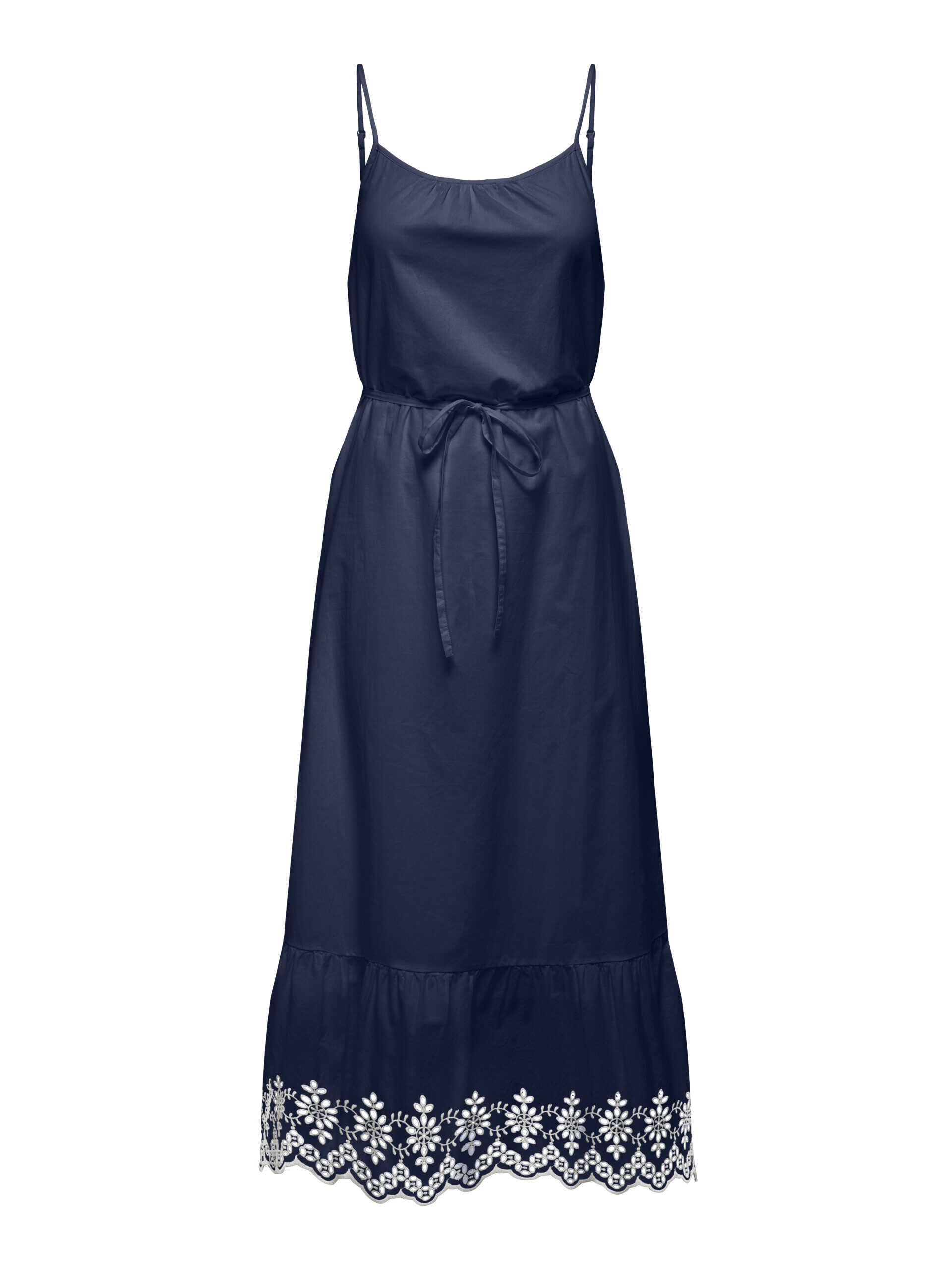 Lou Strap Dress – Navy